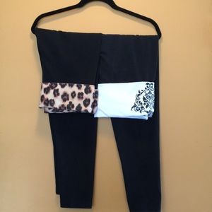 Two Pair PINK Victoria Secret Yoga Pants